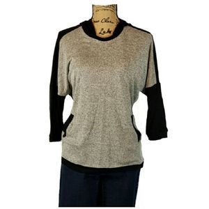 Juniper Lane Gray Black Lounge Hoodie S